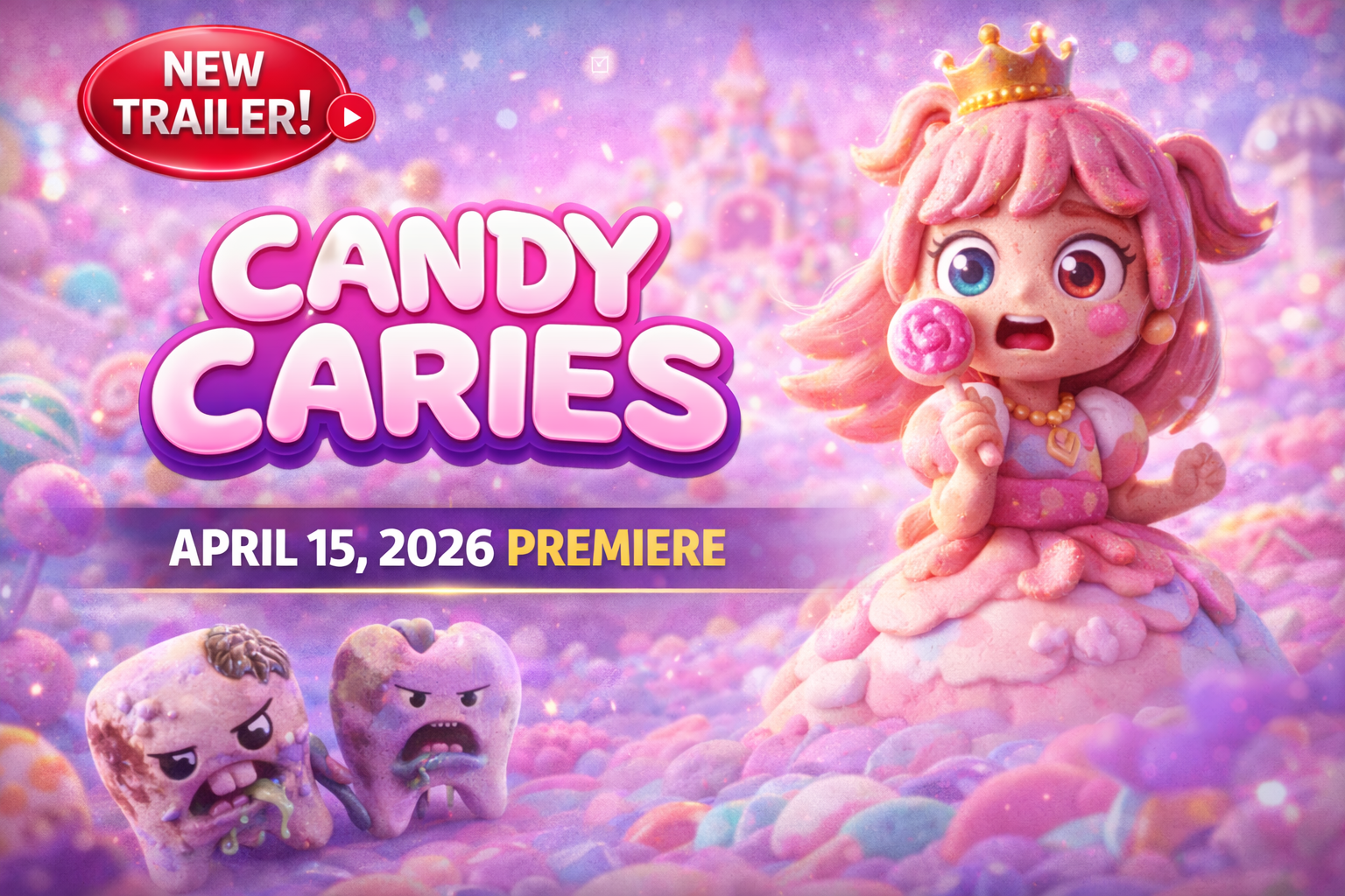 Candy Caries Stop‑Motion Anime