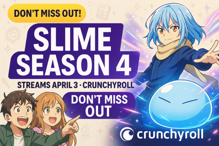 That Time I Got Reincarnated as a Slime Season 4 Streams April 3 on Crunchyroll
