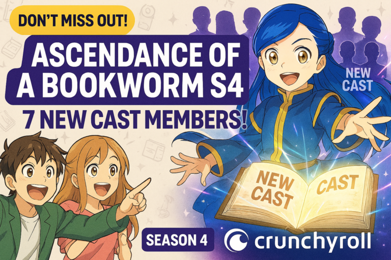 Ascendance of a Bookworm Season 4 Adds Seven New Cast Members